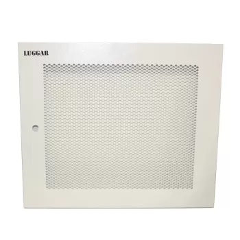 דלת לארון תקשורת Luggar Mesh Door for 10U Wall-Mount אפור HI-DOOR-10U-G דלת לארון תקשורת Luggar Mesh Door for 10U Wall-Mount אפור HI-DOOR-10U-G