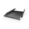 Claytek Keyboard Drawer on 1U Rails for Rack WA-KBR80B צבע שחור Claytek Keyboard Drawer on 1U Rails for Rack WA-KBR80B צבע שחור