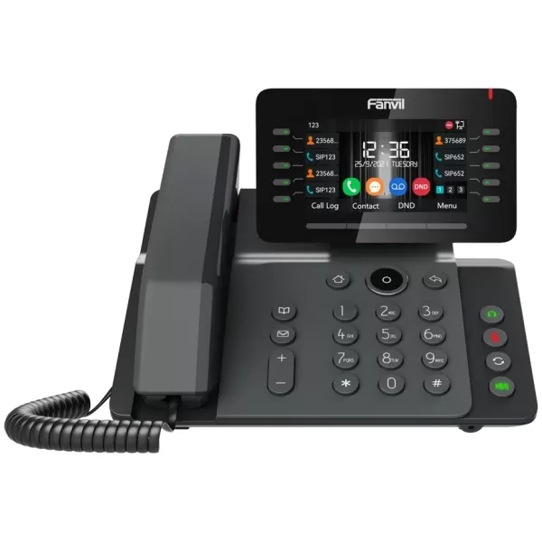 טלפון IP Fanvil V65 צבע אפור