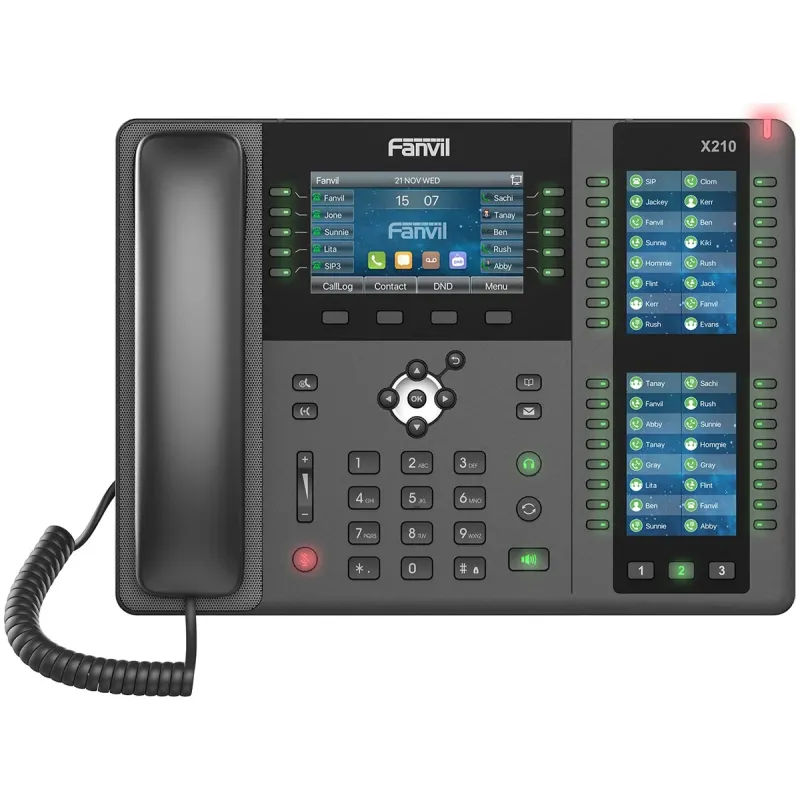 טלפון IP Fanvil X210 צבע אפור
