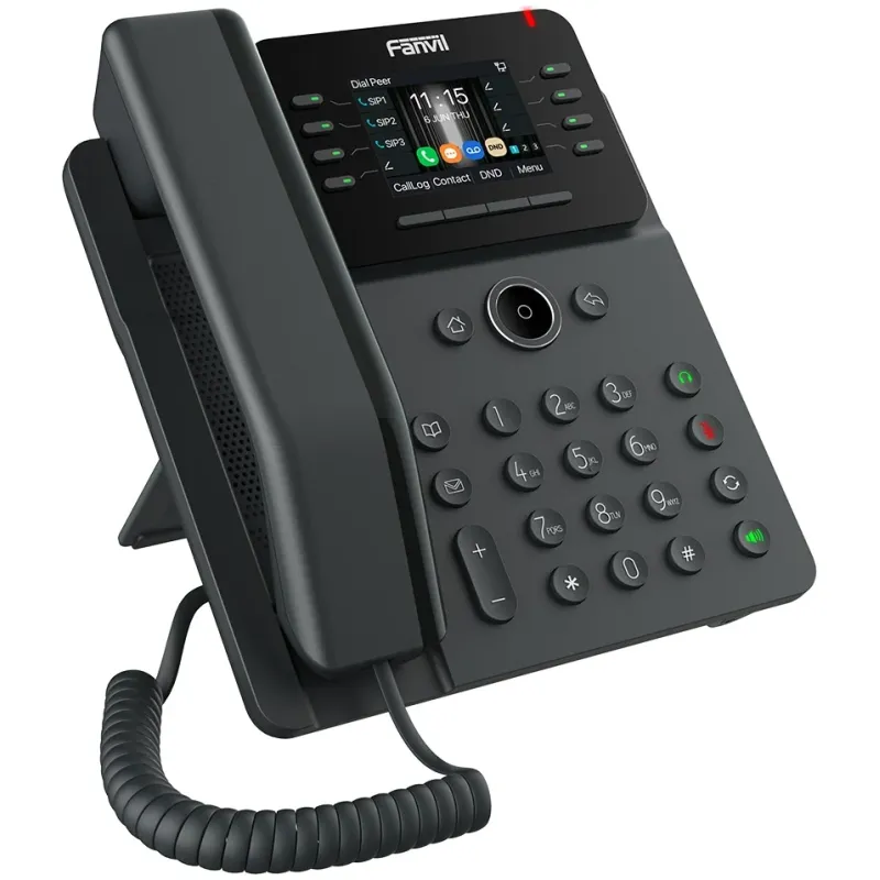 טלפון IP Fanvil V62G שחור V62G
