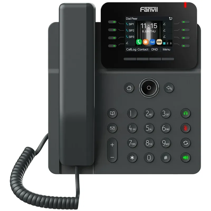 טלפון IP Fanvil V62G שחור V62G