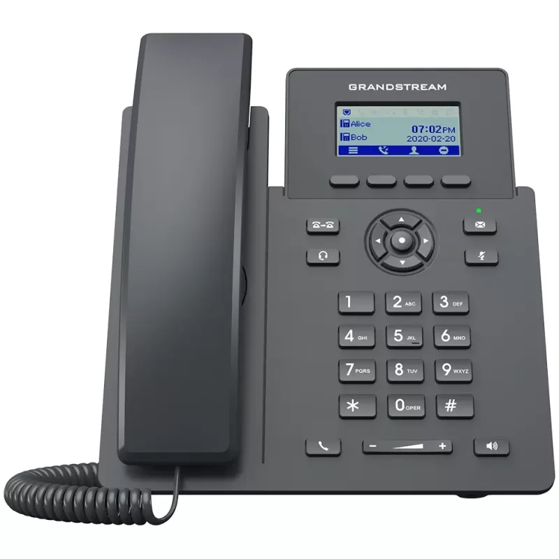 טלפון IP Grandstream GRP2601P צבע שחור