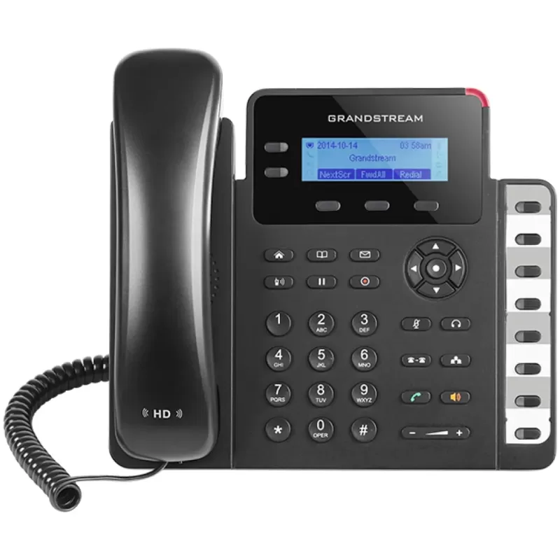 טלפון IP Grandstream GXP1628 צבע שחור