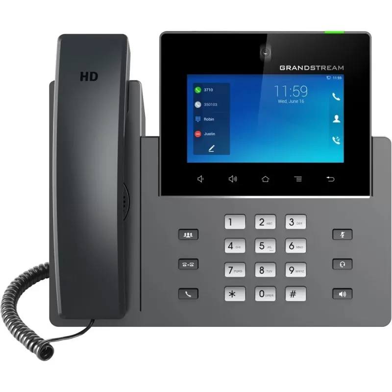 טלפון וידאו IP Grandstream GXV3450 צבע שחור