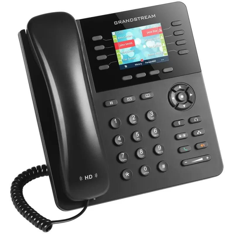 טלפון IP Grandstream GXP2135 צבע שחור