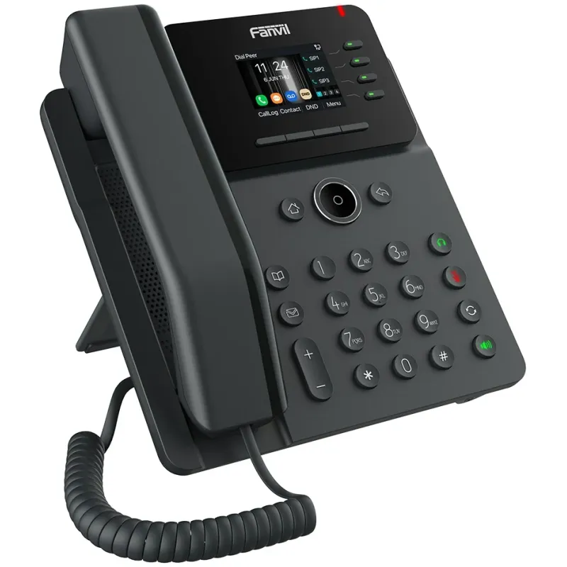 טלפון IP Fanvil V61G צבע אפור