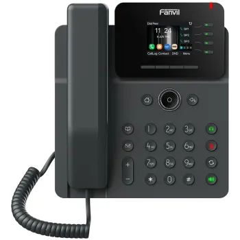 טלפון IP Fanvil V61G צבע אפור