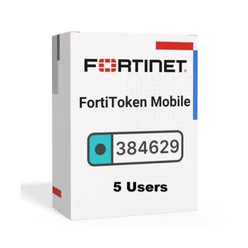 רישיון FORTINET FortiTokenMobile 5 User Electronic FTM-ELIC-5