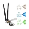 PCI-E Network Card CUDY WE3000 AX210 WIFI 6E BlueTooth 5.2 PCI-E