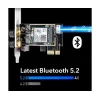 PCI-E Network Card CUDY WE3000 AX210 WIFI 6E BlueTooth 5.2 PCI-E