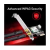 PCI-E Network Card CUDY WE3000 AX210 WIFI 6E BlueTooth 5.2 PCI-E