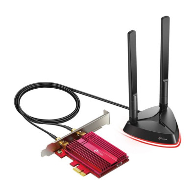 Сетевая Карта Pci-E Tp-Link AX3000 Wi-Fi 6 Bluetooth 5.0 Сетевая Карта Pci-E Tp-Link AX3000 Wi-Fi 6 Bluetooth 5.0