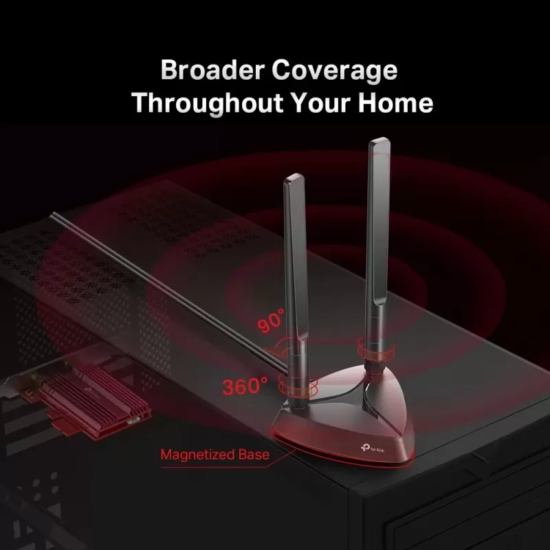 Сетевая Карта Pci-E TP-Link AX3000 Wi-Fi 6 Bluetooth 5.0