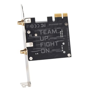 כרטיס רשת PCI-E Gigabyte WI-FI 6E AX210 2x2 802.11ax Tri-Band WIFI + BLUETOOTH כרטיס רשת PCI-E Gigabyte WI-FI 6E AX210 2x2 802.11ax Tri-Band WIFI + BLUETOOTH