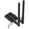 כרטיס רשת PCI-E TP-Link Archer TX50E AX3000 Wi-Fi 6 Bluetooth 5.3 צבע שחור כרטיס רשת PCI-E TP-Link Archer TX50E AX3000 Wi-Fi 6 Bluetooth 5.3 צבע שחור