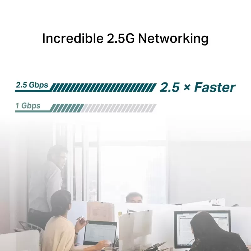 כרטיס רשת PCI-E TP-Link TX201 2.5 Gigabit PCIe Adapter