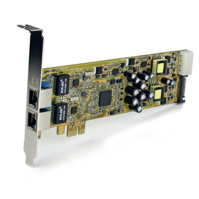Network Card StarTech Dual Port Gigabit POE Eth Card PCI-E Network Card StarTech Dual Port Gigabit POE Eth Card PCI-E