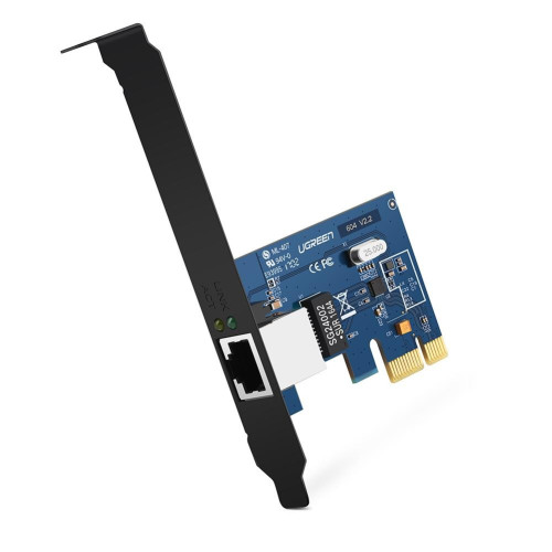 כרטיס רשת UGREEN כרטיס הרחבה PCI-E to LAN Gigabit US230