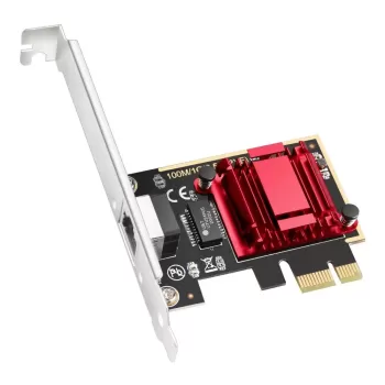 כרטיס רשת PCI-E CUDY PE25 2.5Gbits PCI-E Nework Adapter LP