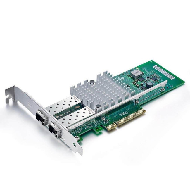 Сетевая Карта 10Gtek PCI-E X8 10G Adapter X520 chipset SFP+ 2-Port Сетевая Карта 10Gtek PCI-E X8 10G Adapter X520 chipset SFP+ 2-Port