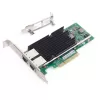 PCI-E Network Card 10Gtek 10G 2-ports (X540 Controller) PCI-E x8