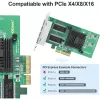 PCI-E Network Card 10Gtek 1G 4-ports PCI-Ex4 PCI-E Network Card 10Gtek 1G 4-ports PCI-Ex4