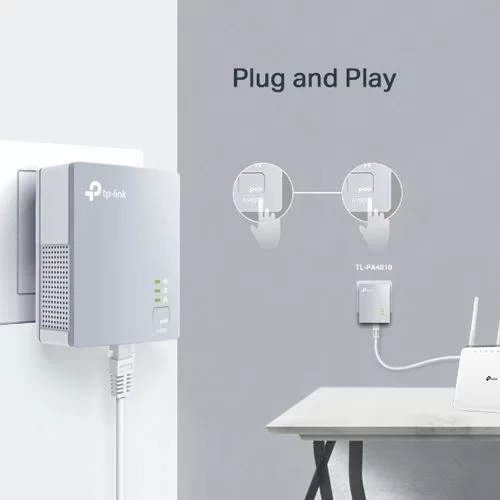 PowerLine Adapter TP-Link AV600 Powerline Starter Kit TL-PA4010