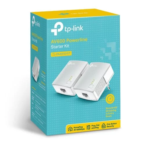PowerLine Adapter TP-Link AV600 Powerline Starter Kit TL-PA4010