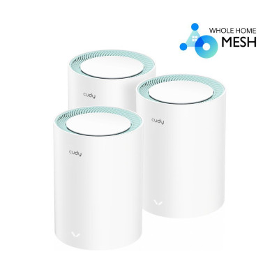 Уселитель Сигнала Wi-Fi CUDY M1300 3-Pack Цвет:белый Уселитель Сигнала Wi-Fi CUDY M1300 3-Pack Цвет:белый