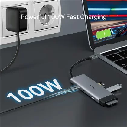 מפצל USB TP-Link UH7020C USB Type-C 7-in-1 Hub UH7020C