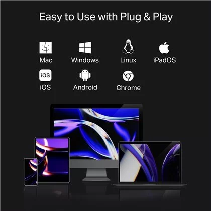 מפצל USB TP-Link UH7020C USB Type-C 7-in-1 Hub UH7020C