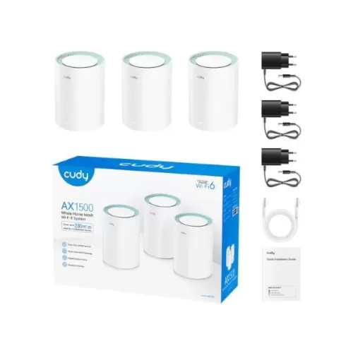 מערכת Mesh CUDY M1500 Mesh System 3-Pack M1500(3-Pack)