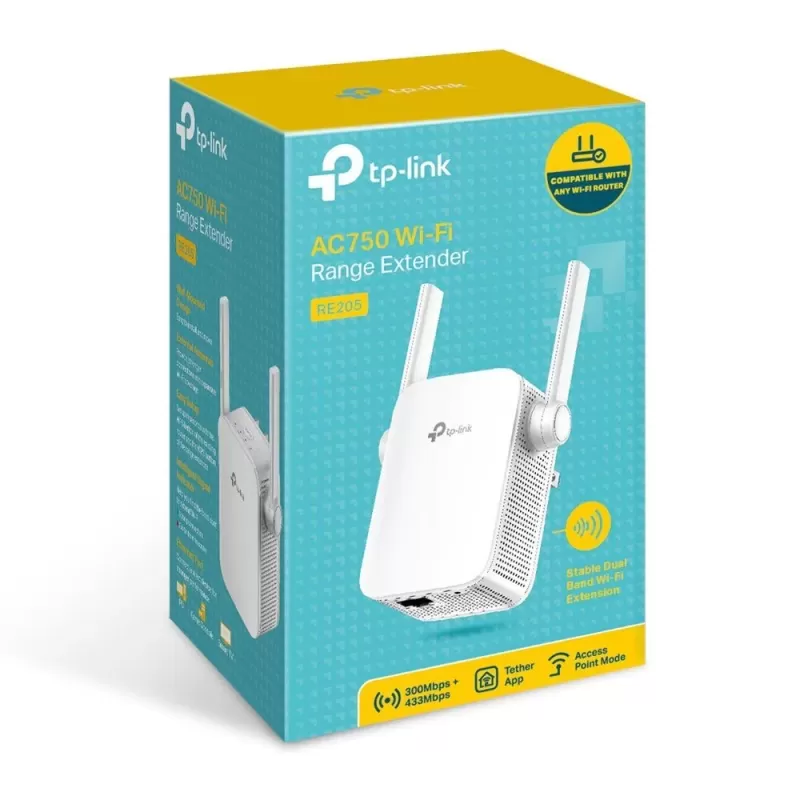 Range Extender TP-Link AC750 WIFI TL-RE205