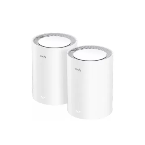 Уселитель Сигнала Wi-Fi CUDY AX3000 2.5G Mesh Wi-Fi 6 System 2 Pack M3000 V2 2-Pack-IL Цвет:белый