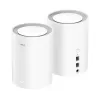 Уселитель Сигнала Wi-Fi CUDY AX3000 2.5G Mesh Wi-Fi 6 System 2 Pack M3000 V2 2-Pack-IL Цвет:белый