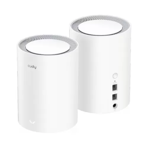 Уселитель Сигнала Wi-Fi CUDY AX3000 2.5G Mesh Wi-Fi 6 System 2 Pack M3000 V2 2-Pack-IL Цвет:белый