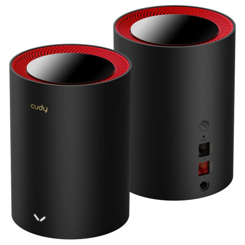 Уселитель Сигнала Wi-Fi CUDY AX3000 2.5G Mesh Wi-Fi 6 System 2 Pack M3000 V2