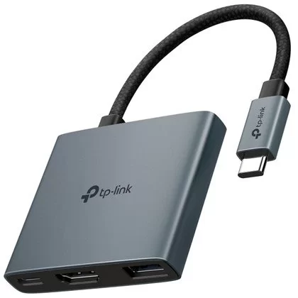 מפצל USB TP-Link UH3020C USB Type-C 3-in-1 Hub UH3020C