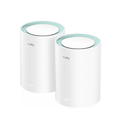Уселитель Сигнала Wi-Fi CUDY M1500 AX1500 MESH WIFI6 System 2 pack Уселитель Сигнала Wi-Fi CUDY M1500 AX1500 MESH WIFI6 System 2 pack