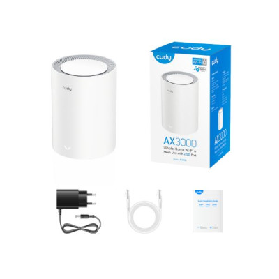 Уселитель Сигнала Wi-Fi CUDY M3000 1 Pack M3000V2 Цвет:черный Уселитель Сигнала Wi-Fi CUDY M3000 1 Pack M3000V2 Цвет:черный