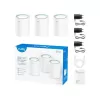 מגדיל טווח CUDY M1500 AX1500 MESH WIFI6 System 3 pack M1500(3-Pack)-IL צבע לבן