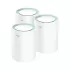 מגדיל טווח CUDY M1500 AX1500 MESH WIFI6 System 3 pack M1500(3-Pack)-IL צבע לבן