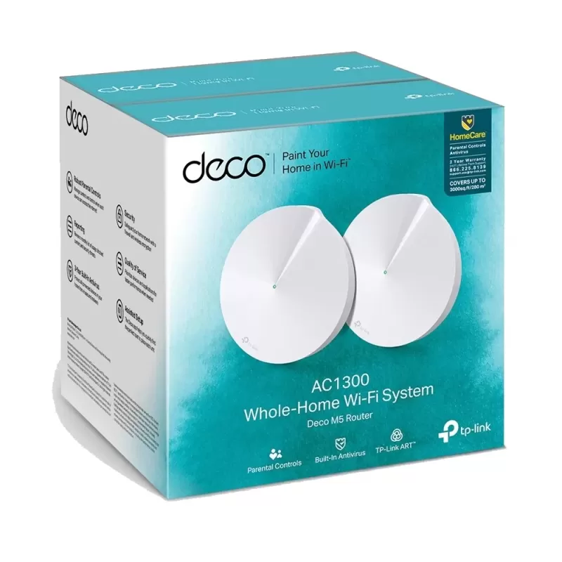 Range Extender TP-Link Deco M5 2 pcs DECO-M5X2