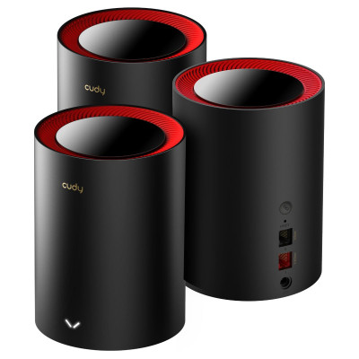 Уселитель Сигнала Wi-Fi CUDY AX3000 Dual Band Wi-Fi 6 Mesh System M3000 3Pack Уселитель Сигнала Wi-Fi CUDY AX3000 Dual Band Wi-Fi 6 Mesh System M3000 3Pack