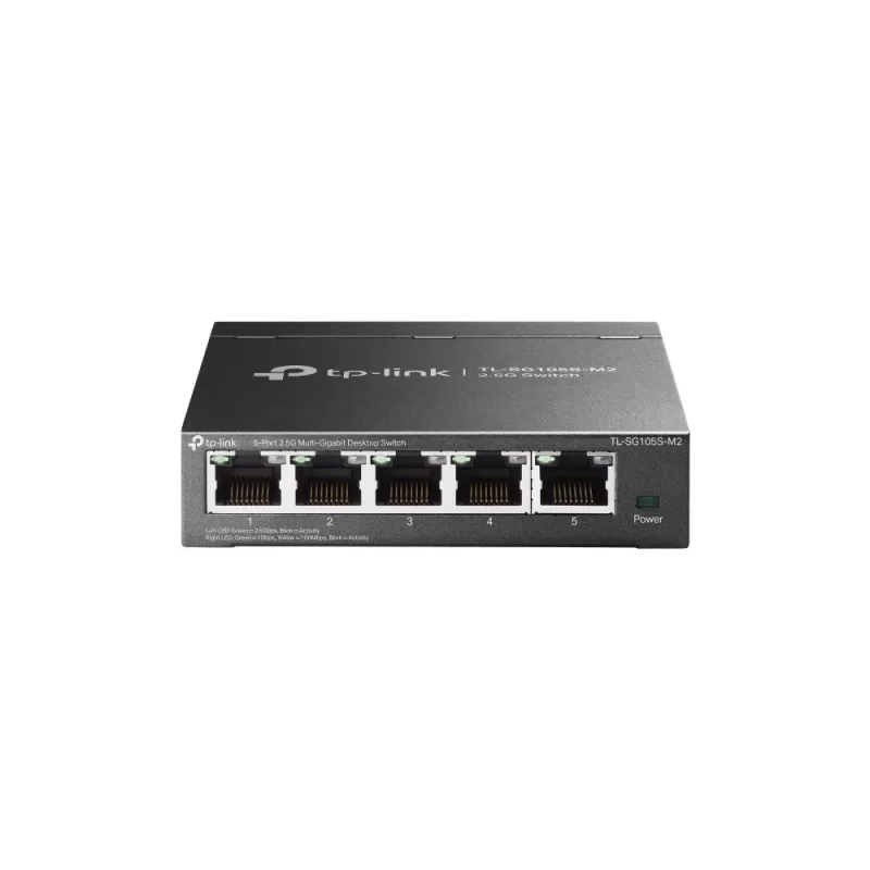 מתג TP-Link TL-SG105S-M2 5-Port 2.5G Switch SG105S-M2