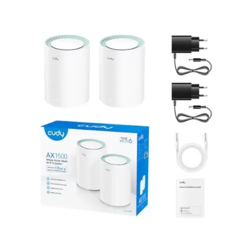 מערכת Mesh CUDY M1500 Mesh System 2-Pack M1500(2-Pack)