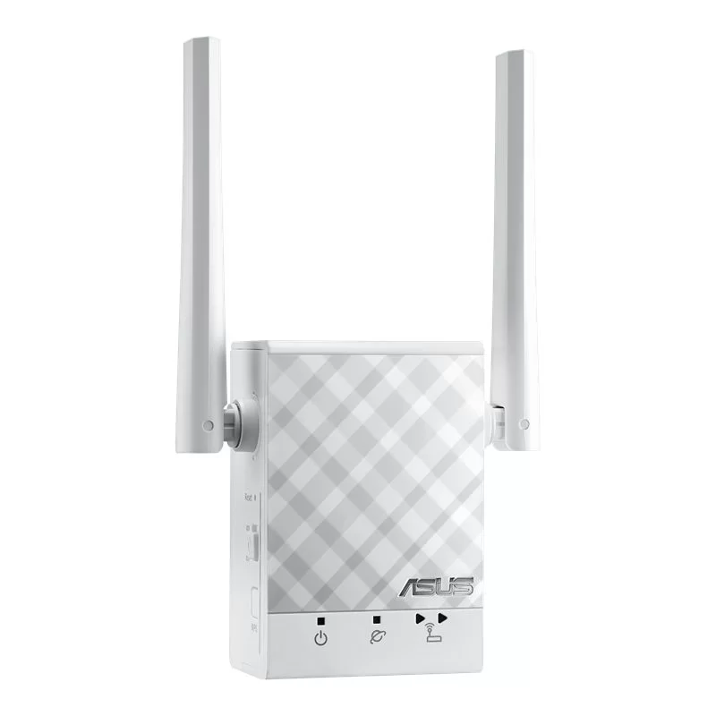 מגדיל טווח אלחוטי-AC750 דו-פס Asus RP-AC51 צבע לבן