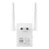 מגדיל טווח אלחוטי-AC750 דו-פס Asus RP-AC51 צבע לבן