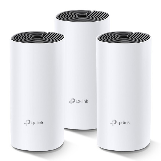 Уселитель Сигнала Wi-Fi TP-Link Deco M4(3-pack) Цвет:белый Уселитель Сигнала Wi-Fi TP-Link Deco M4(3-pack) Цвет:белый